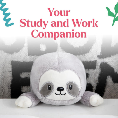 Lilly's Love Posture Pal - Posture Improvement for Men, Women & Kids - Ideal for The Office, School, Desk & Travel - Plush Stuffed Animal, Sloth