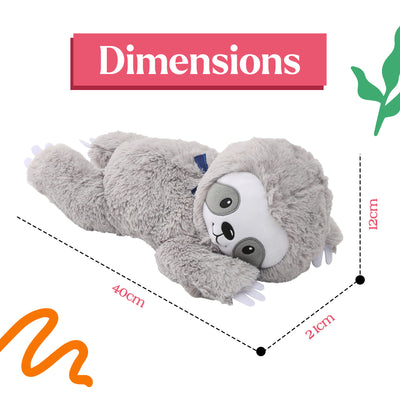Lilly's Love Heatable & Coolable Lavender Scented Stuffed Animal - Microwavable Heatable Pad for Kids & Adults - Machine Washable Plushie w/Removable Inner - Calming Stuffed Animal for Anxiety