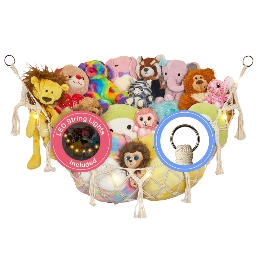 Lilly's Love: Macrame Stuffed Animal Hammock – Lilly's Love Store