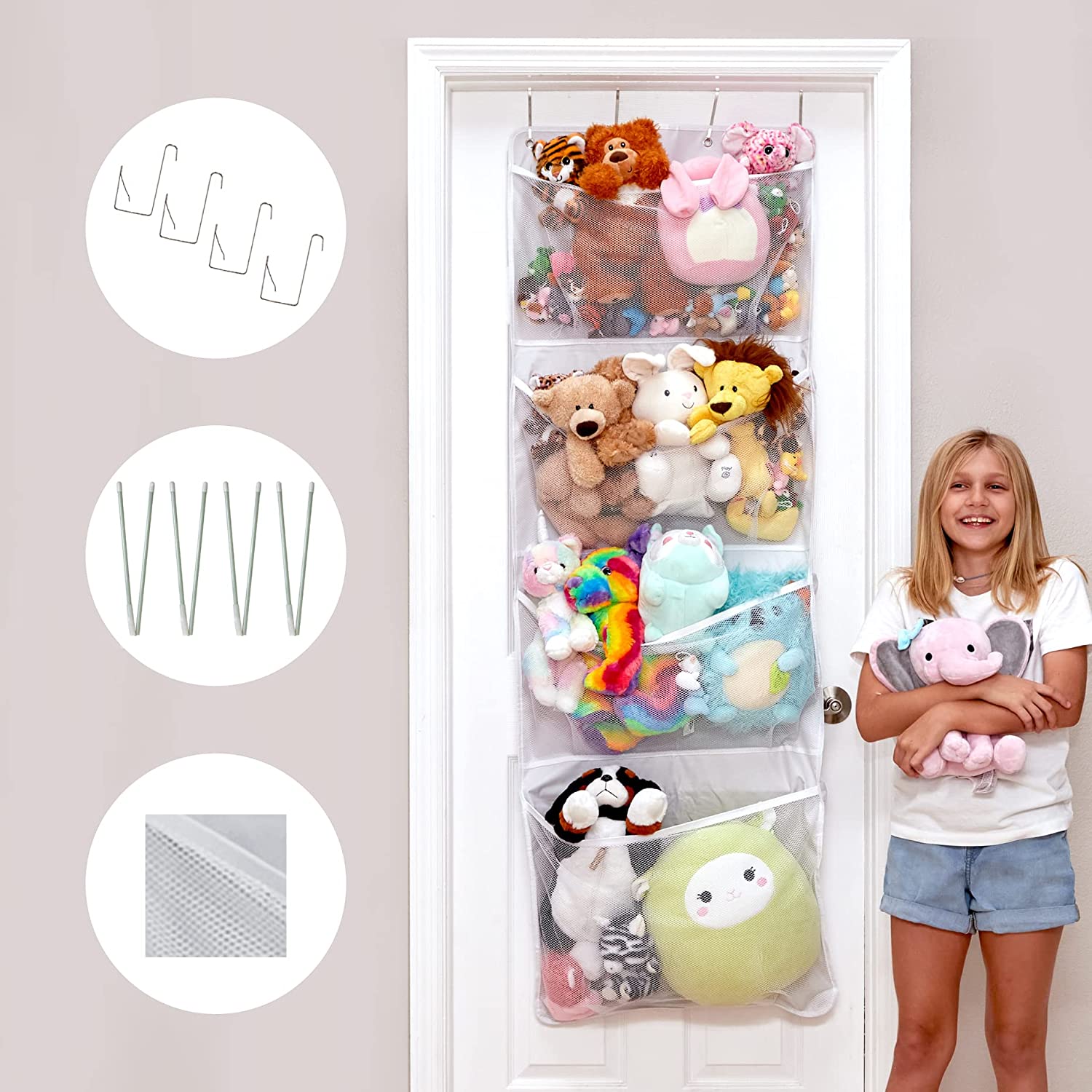 AXLOFO® LOL Toys Storage Organizer, Hanging Over The Door